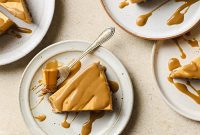 Paleo AIP Style Salted Caramel Pumpkin Cheesecake