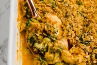 Wholesome Broccoli Cheese Bake Paleo and Vegan Friendly