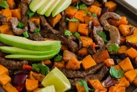 AIP and Whole30 Sheet Pan Breakfast Taco Hash Egg-Free