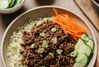 Quick Korean Beef Bowls
