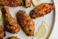 Zesty Lemon Pepper Wings
