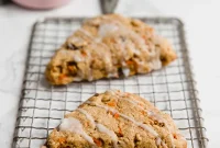 Healthy Carrot Cake Scones Paleo AIP Gluten Free