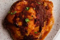 Sticky Sweet Oven Baked Chicken Thighs