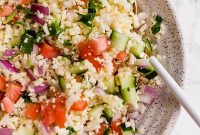 Low-Carb Cauliflower Tabbouleh Salad