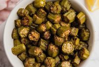 Crispy Oven-Baked Okra