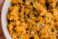 Pumpkin Spice Chocolate Chip Cookie Dough Bliss