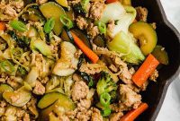 Savory Ground Turkey Teriyaki Veggie Stir Fry