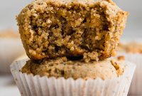 Zesty Lemon Zucchini Poppy Seed Muffins Paleo Vegan