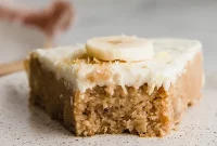 Lemon Banana Bliss Coconut Flour Cake Paleo Vegan AIP