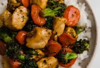 Wholesome Honey Garlic Chicken Stir Fry