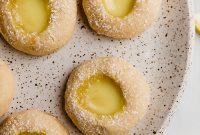 Sunshine Lemon Bar Thumbprints Paleo Vegan Gluten-Free AIP Friendly