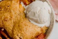 Delicious Paleo and AIP Peach Cobbler