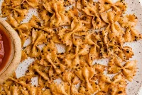 Crispy Gluten Free Pasta Chips Air Fried or Baked