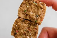 Paleo Birthday Cake Protein Bars
