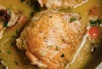 Creamy AIP Chicken Fricassee