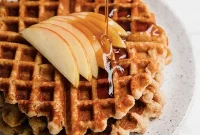 Wholesome Apple Waffles Gluten Free Paleo Vegan