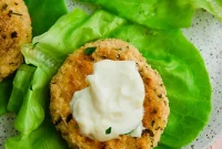 Paleo Gluten Free Butternut Salmon Fritters