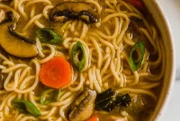 Aromatic East Asian Chicken Noodle Broth