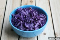 Caramelized Oven Roasted Red Cabbage