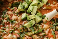 Comforting Conchitas Con Carne: Mexican Beef and Shells Soup