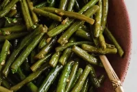 Sweet and Sour Hungarian Snap Beans