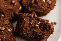 Decadent Paleo Chocolate Zucchini Muffins