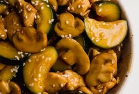 Panda Express Inspired Gluten Free Mushroom Chicken