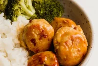 AIP Friendly Orange Chicken Meatballs