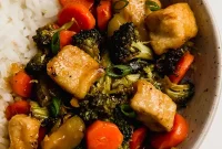 Zesty Lemon Chicken Vegetable Stir Fry