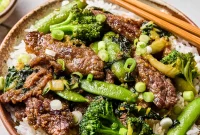 Sticky Honey Garlic Beef