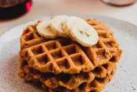 Guilt-Free Paleo Pumpkin Waffles
