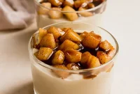 Creamy Dairy-Free Caramel Apple Vanilla Delight