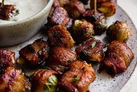 Sweet & Savory Maple Balsamic Bacon Brussels
