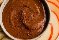 Decadent Dairy-Free Chocolate Fruit Dip