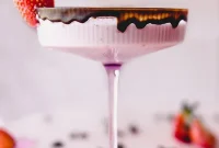 Velvet Strawberry Kiss Mocktail