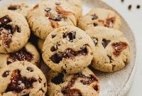 Decadent Paleo Gluten Free Chocolate Chip Caramel Cookies