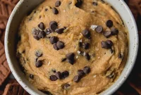 Dairy Free Gluten Free Creamy Cookie Dough Dip