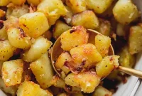 Crispy Skillet White Sweet Potatoes