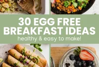 30 Delicious Breakfasts, No Eggs Required