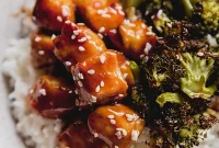Effortless Sheet Pan Sesame Chicken Gluten and Soy Free
