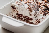 Simple 3-Ingredient Gluten-Free Dairy-Free No-Bake Cake