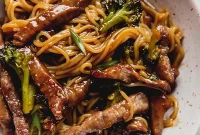 Oven-Baked Beef and Broccoli Ramen