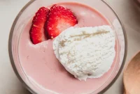 Luscious Vegan Strawberry Pudding