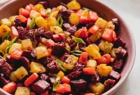 Veggie-Loaded Hot Dog Skillet