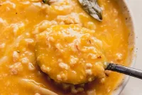 Gluten and Dairy Free Butternut Squash Lasagna Soup