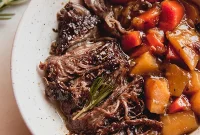Slow-Cooked Apple Cider Pot Roast