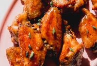 Bright Lemon Garlic Wings
