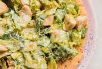 Gluten Free Chicken Caesar Pizza
