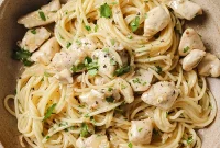 Garlic Butter Gluten Free Chicken Scampi