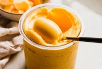Effortless Ninja Creami Mango Sorbet